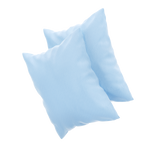 Set of 2 premium cotton pillowcases - 150 gsm