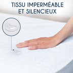 Dreamzie Protege Matelas 90x190 Imperméable - pour Matelas 90 x 190cm - Alèse certifiée Oeko-TEX Hypoallergénique
