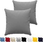 Set of 2 premium cotton pillowcases - 150 gsm
