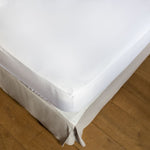 Microfiber fitted sheet