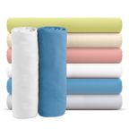 Lot de 2 drap housse coton jersey enfant