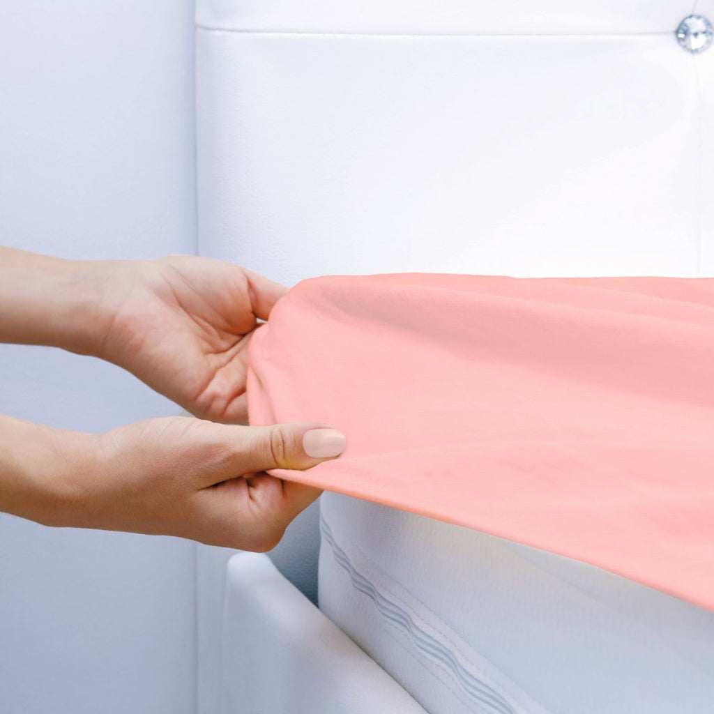 Lot de 2 drap housse coton jersey enfant