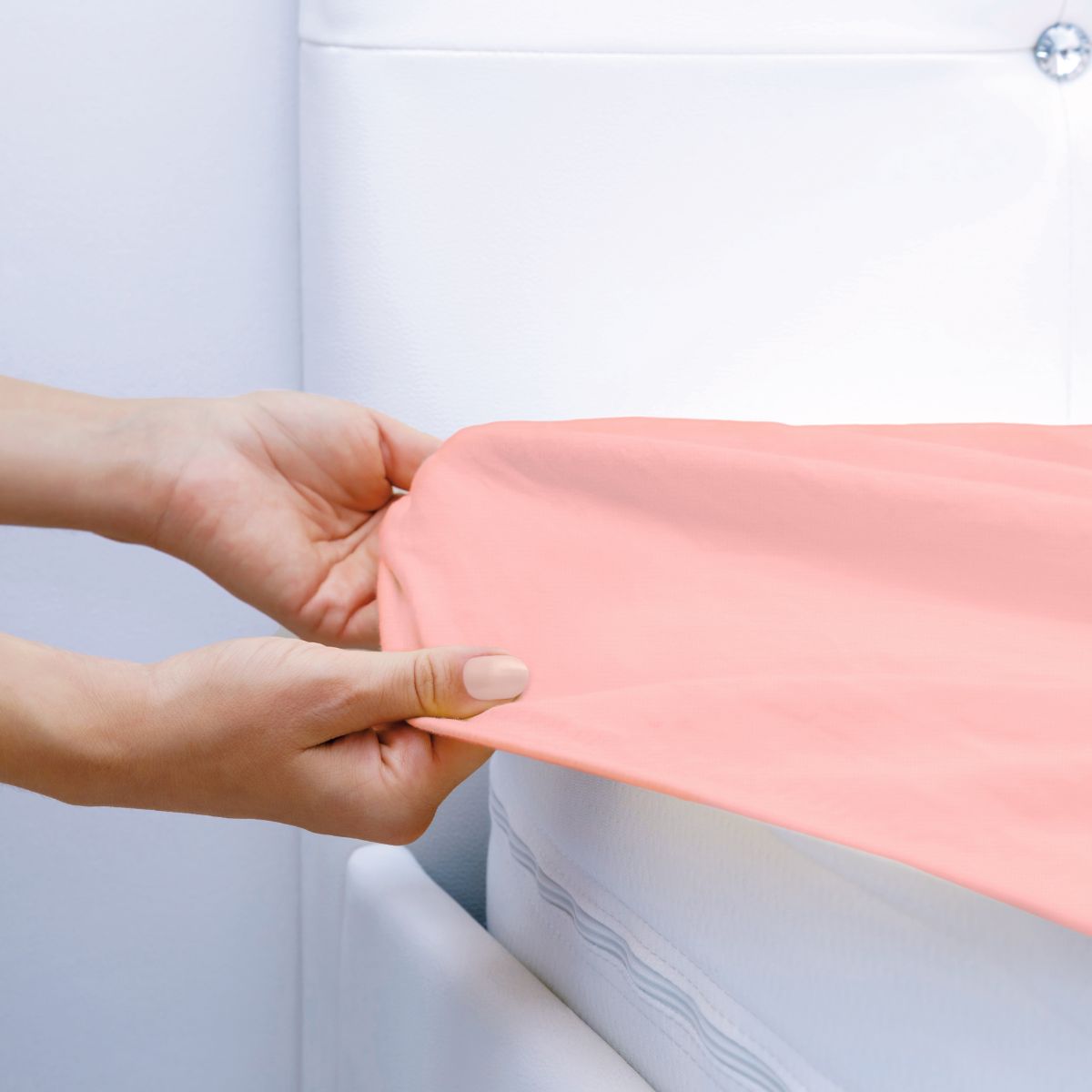 Lot de 2 drap housse coton jersey enfant