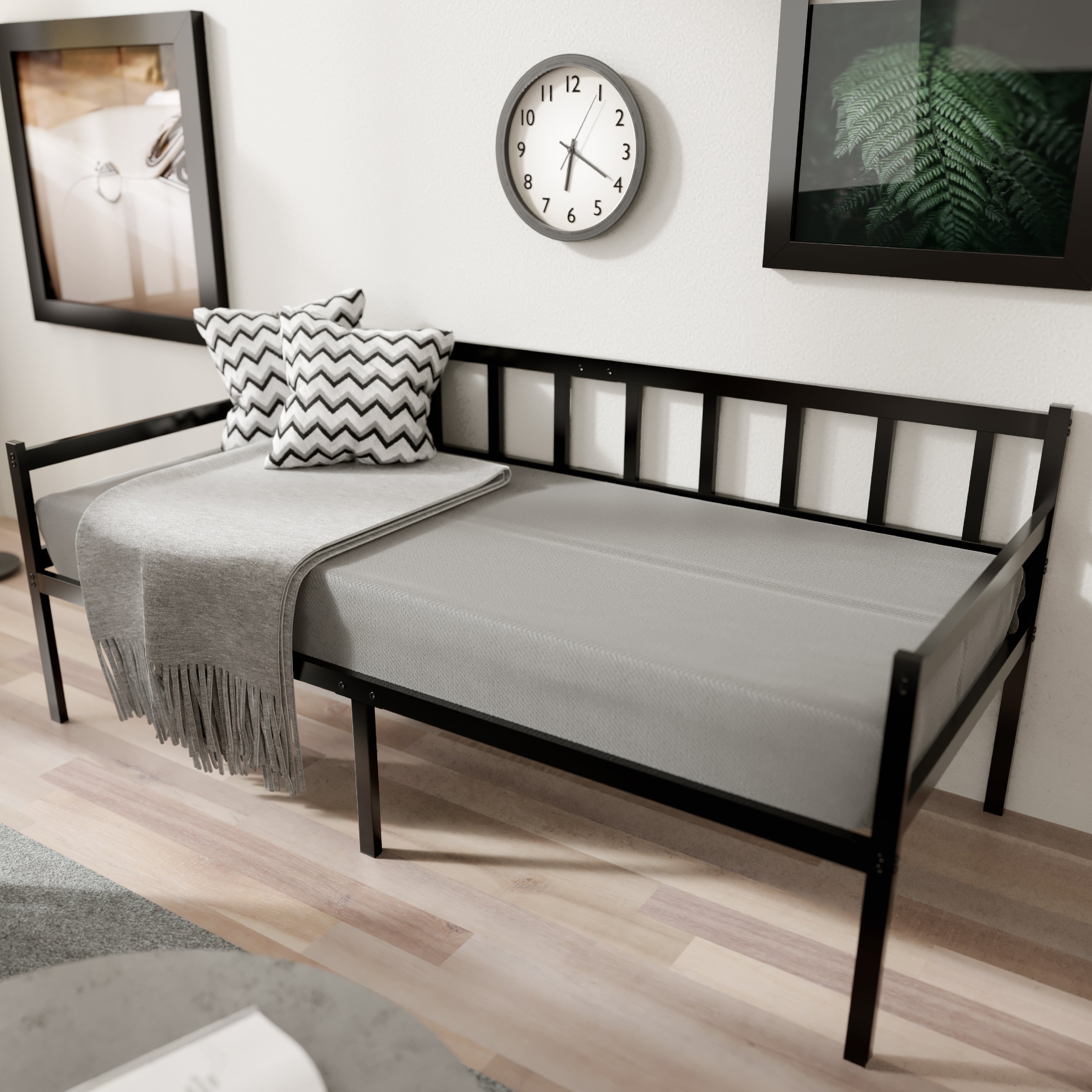 Lit banquette - 2 tailles : 90x190 et 90x200