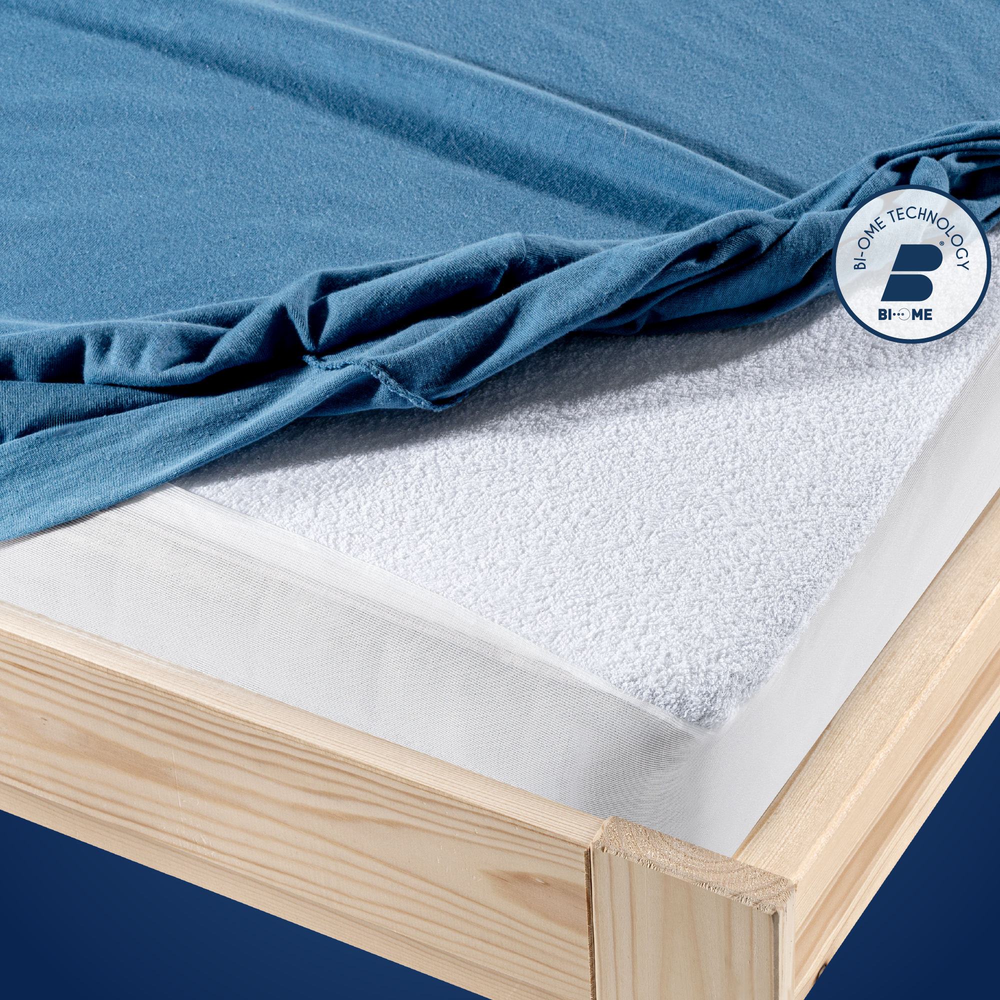 Protège matelas imperméable format drap housse