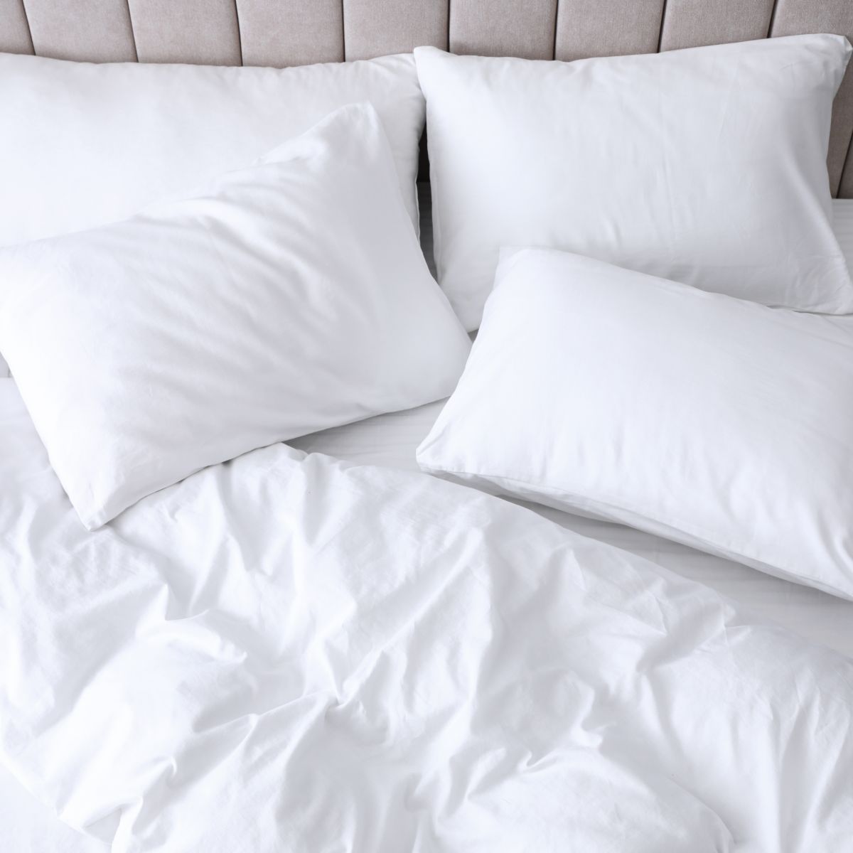 Protège oreiller avec fermeture éclair standard