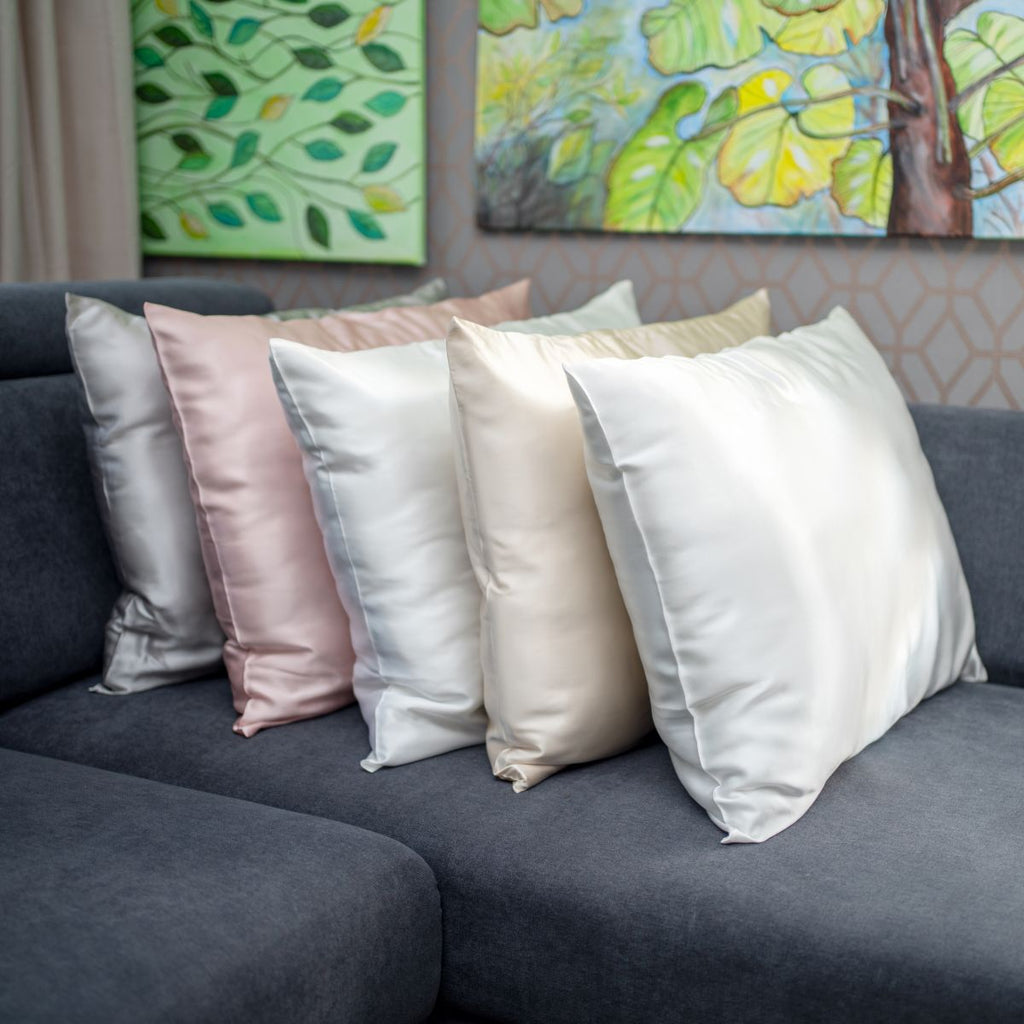 Taie d'oreiller en soie