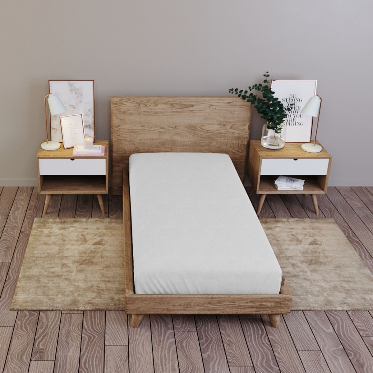 Drap housse coton jersey